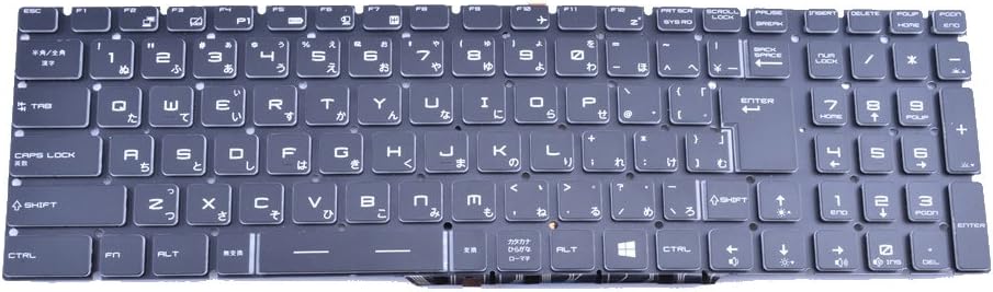Laptop Keyboard Japanese JP Backlit I280
