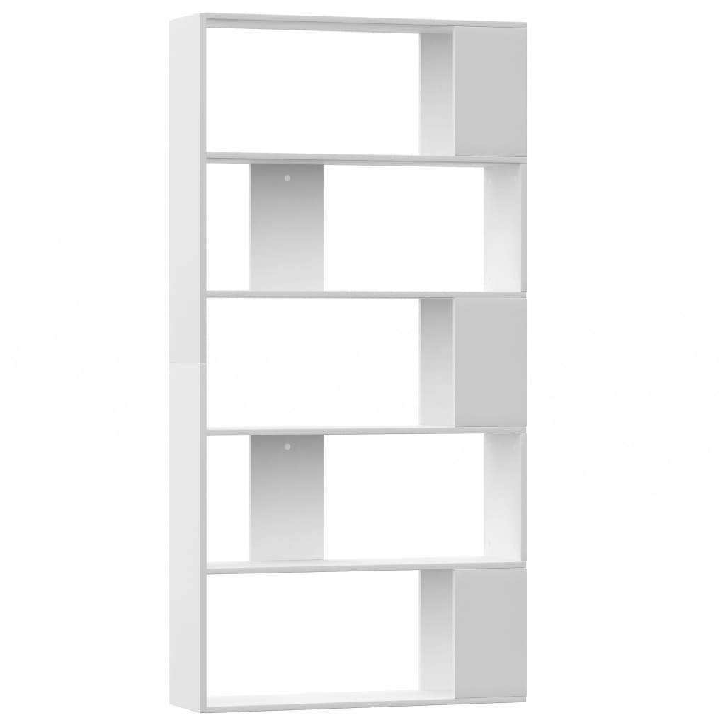 Black Chipboard Book Cabinet Room Divider Y2179