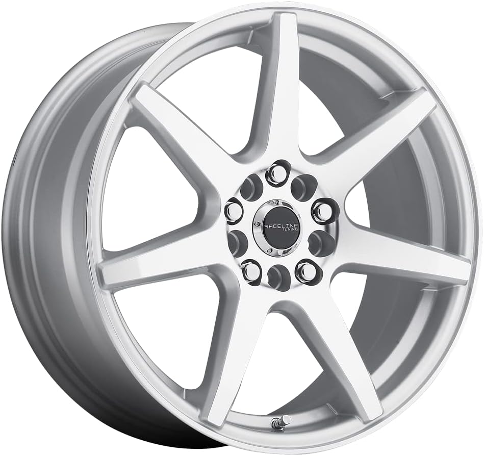 Silver 17X7.5 Aluminum 7 Spoke Car Wheels R790