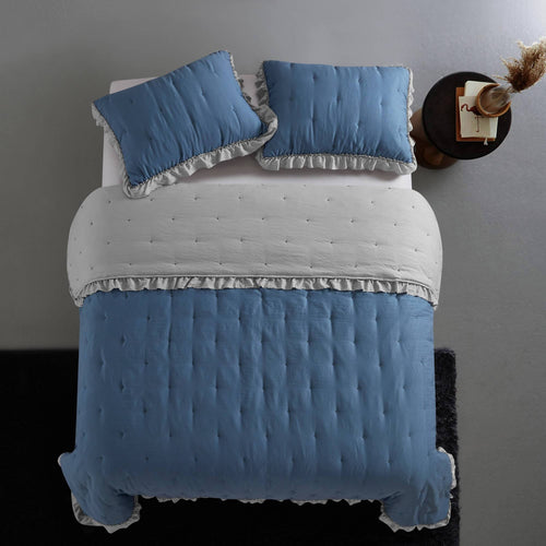3 Piece Microfiber Quilt Set T394