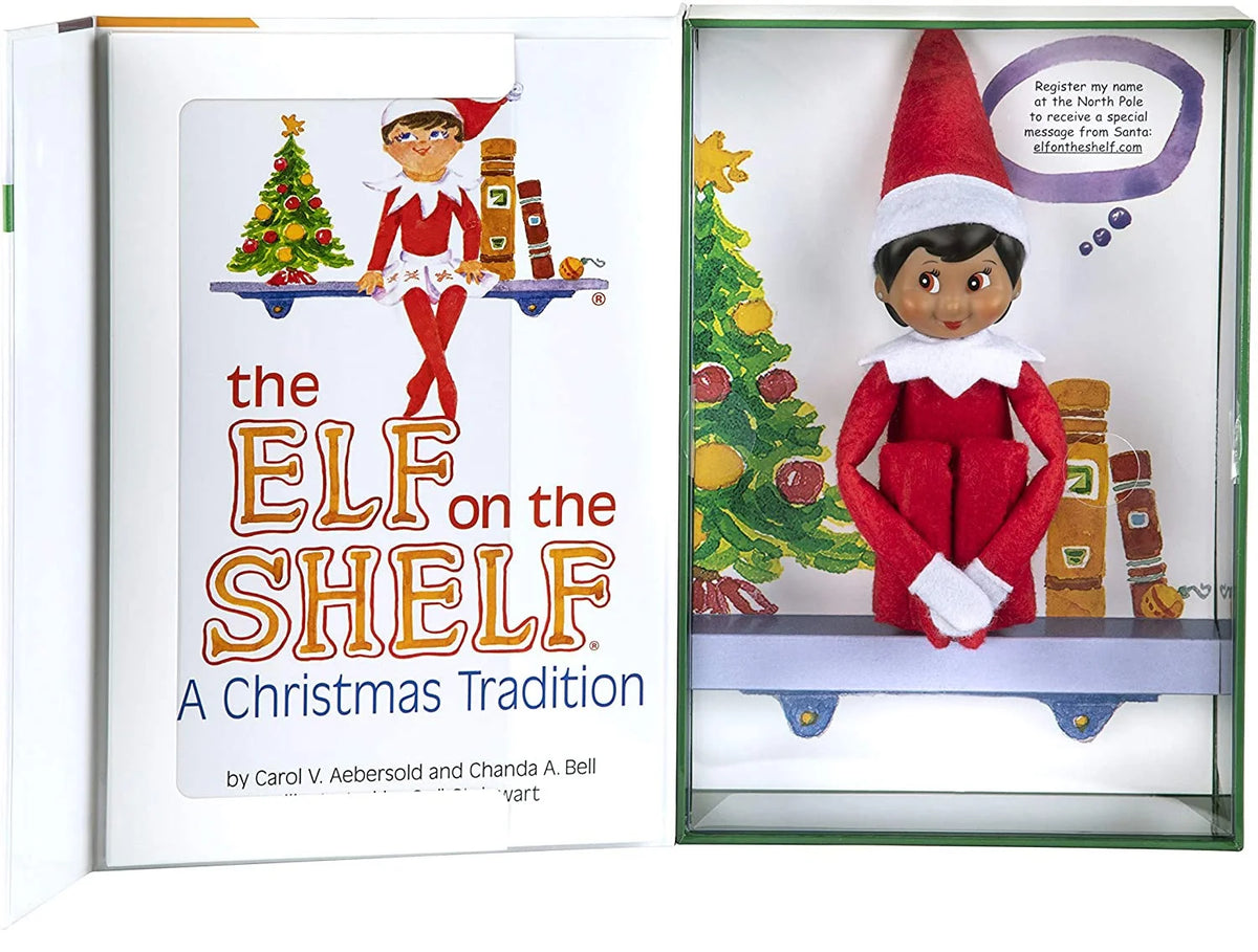 Brown-Eyed Girl Scout Elf Plush Toy V450