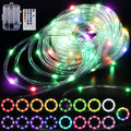 40ft LED Canopy String Lights with Remote D4780
