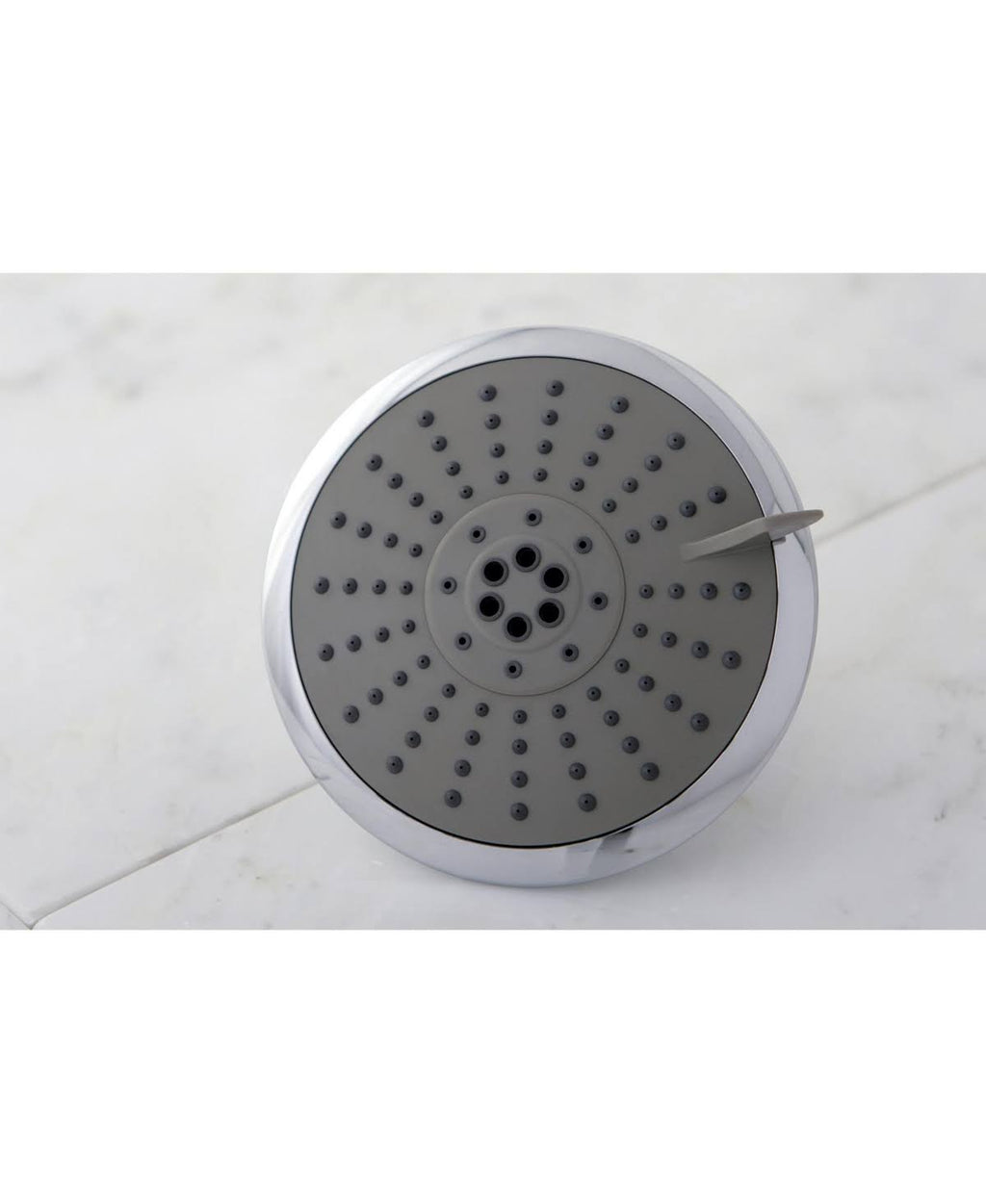 5 Function 1.75gpm ABS Shower Head in Polished Chrome Q273