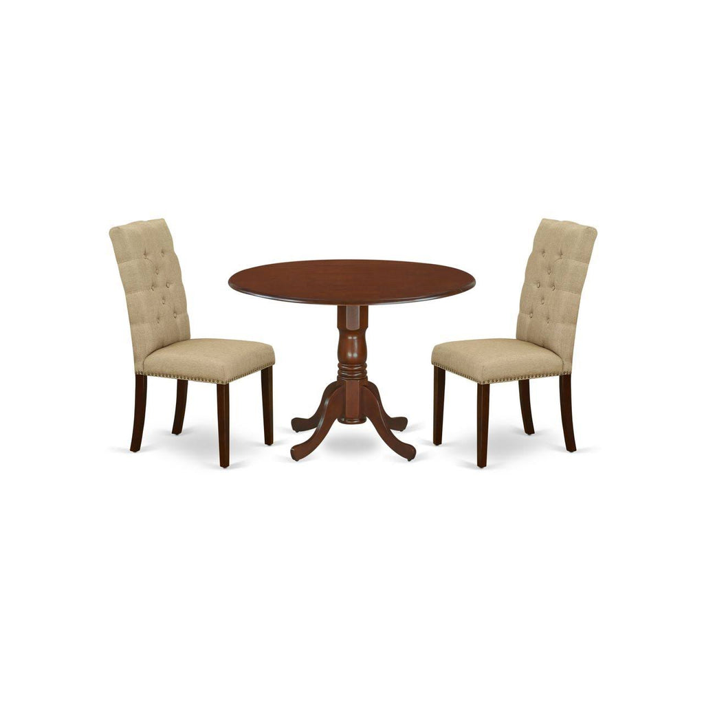 3 Piece Mid Century Dining Table Set V961
