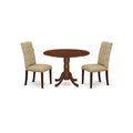 3 Piece Mid Century Dining Table Set V961