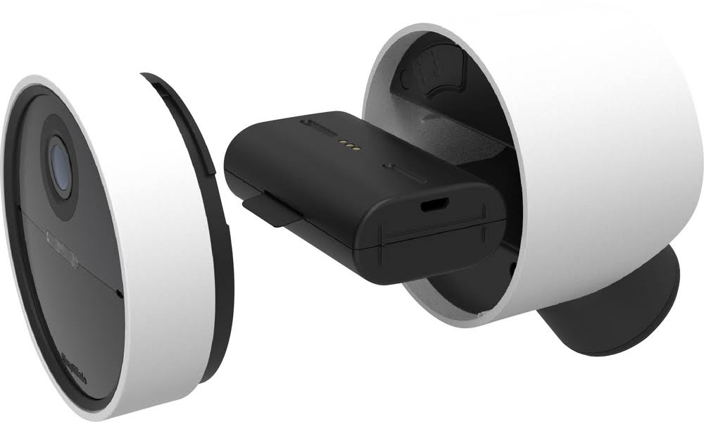 Wireless Outdoor Security Camera White X780505