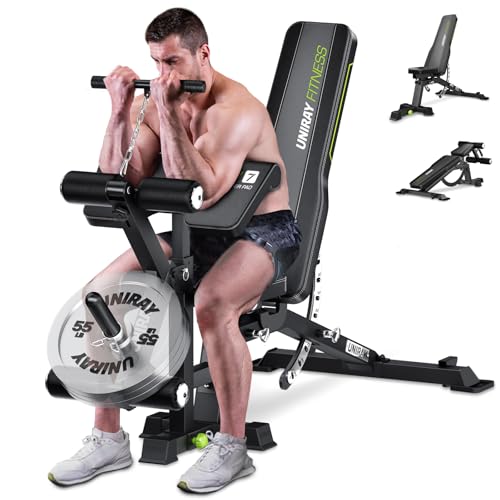 Adjustable Weight Bench with 1200 LBS Capacity H6271