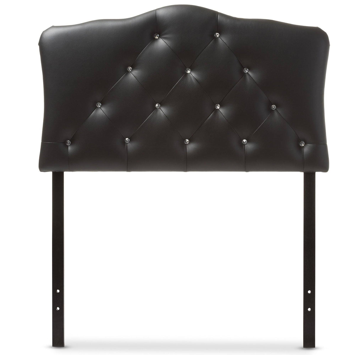 Full Size Grey Fabric Upholstered Headboard E66548