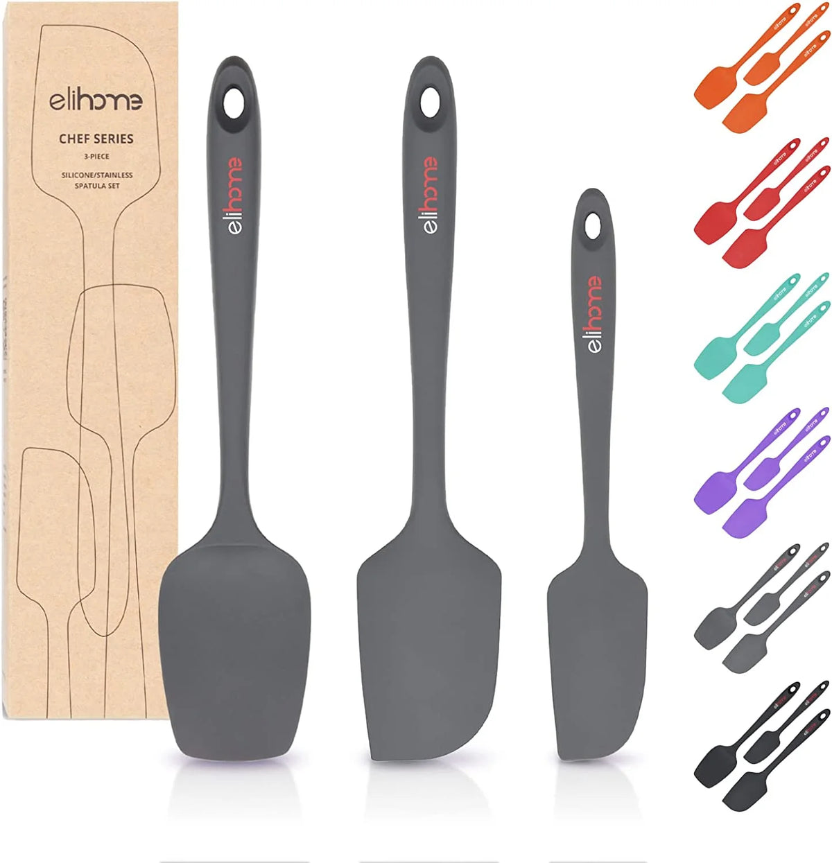 3 Piece Silicone Spatula Set Q384175