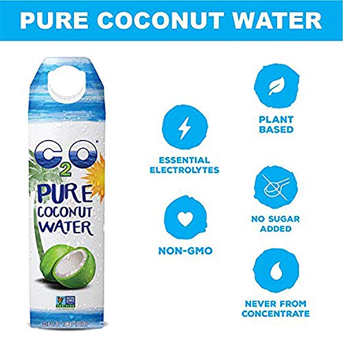 Pure Coconut Water, 1 Liter (Pack of 6) R831