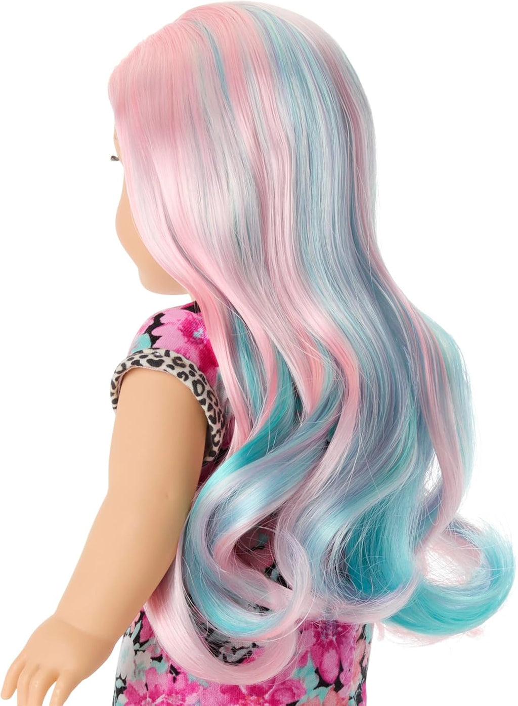 18-inch Doll with Lt Blue Eyes, Multicolor Hair, Lt Skin M854