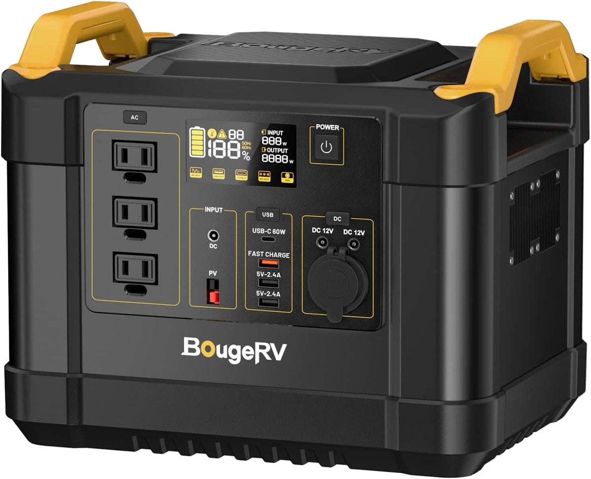 Portable Power Station 1200W 1100Wh Solar Generator G337962