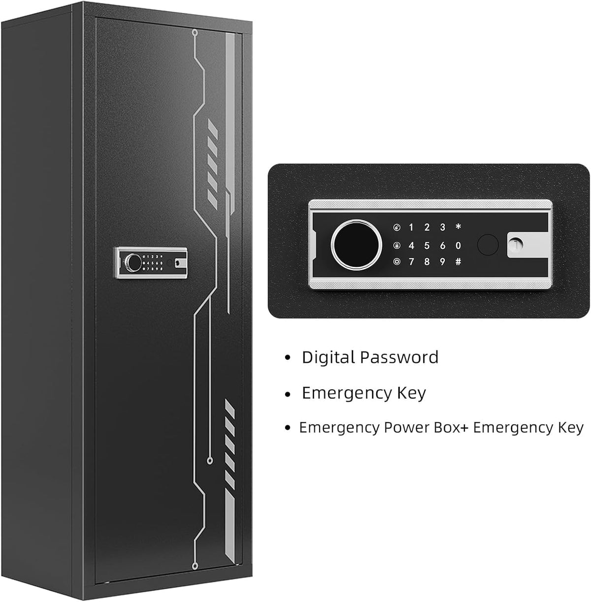 8-12 Gun Safe with Adjustable Shelves F256029