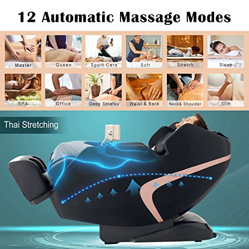 3D Full Body Massage Chair with SL Track N518