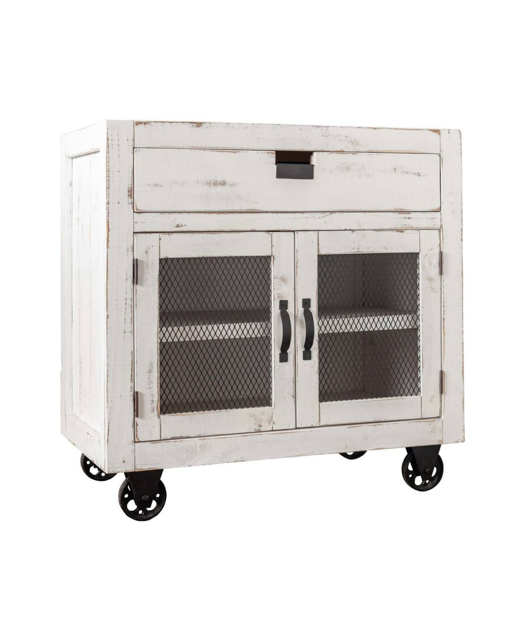 Red 2-Door Accent Chest C425