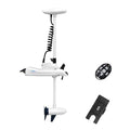 White 12V 55LBS 48inch Bow Mount Trolling Motor with Remote Control N9476