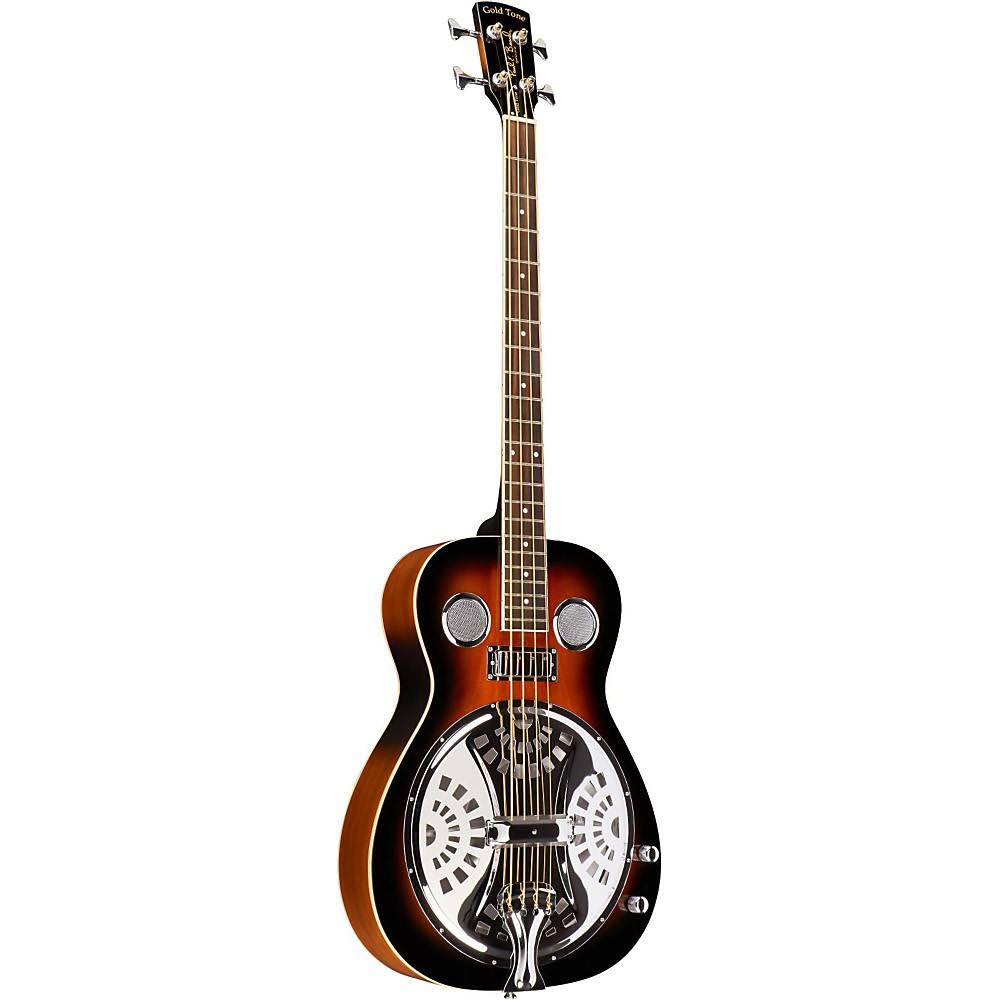 Tobacco Sunburst Resophonic Bass Guitar Z327