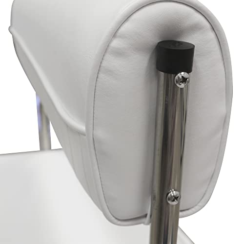62 Quart White Swingback Cooler Storage Seat K266
