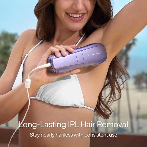 Laser Hair Removal Device with Ice Cool, Dual Lights, Skin Sensor & USHR Mode X435274