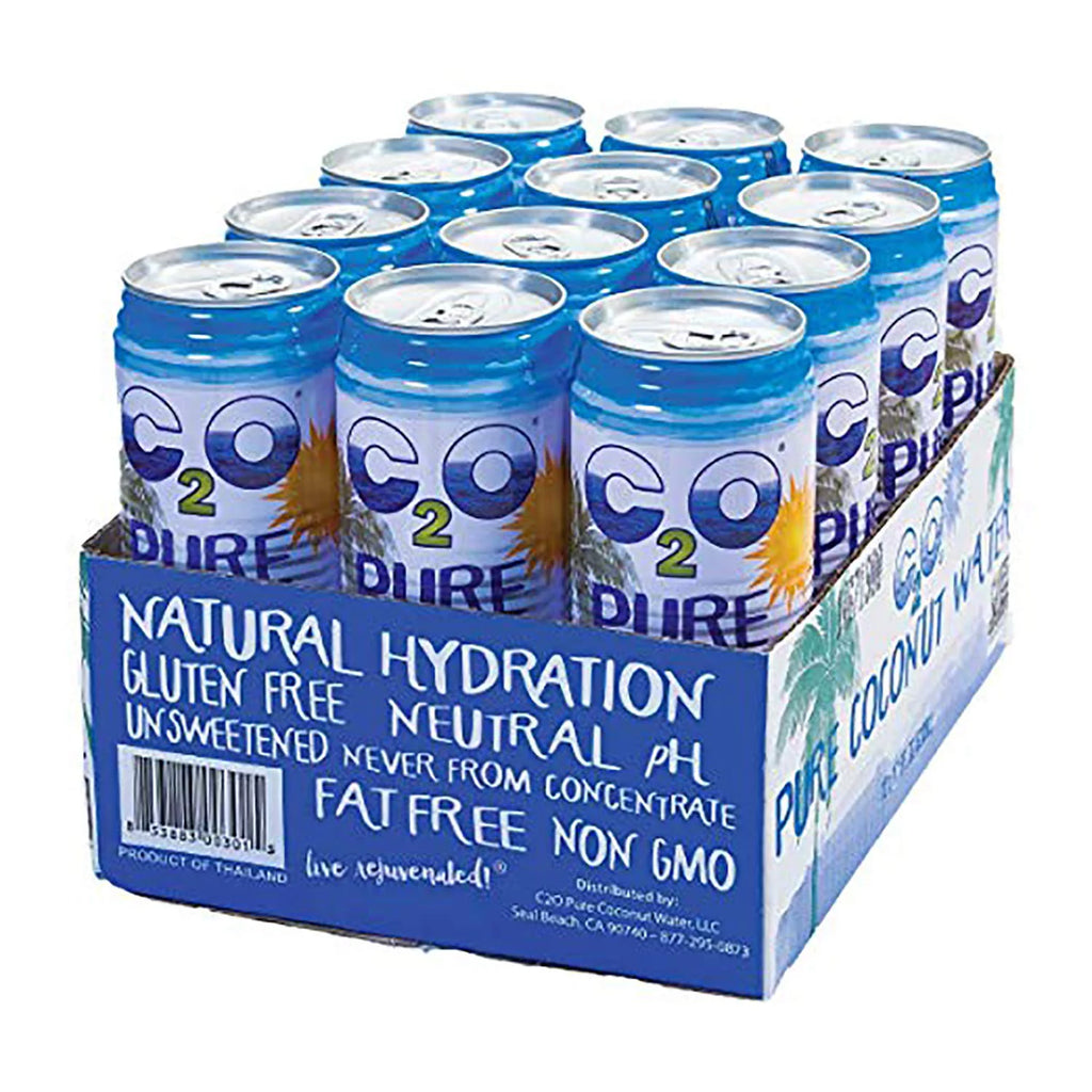 17.5 FL OZ Pack of 12 Pure Coconut Water G7838