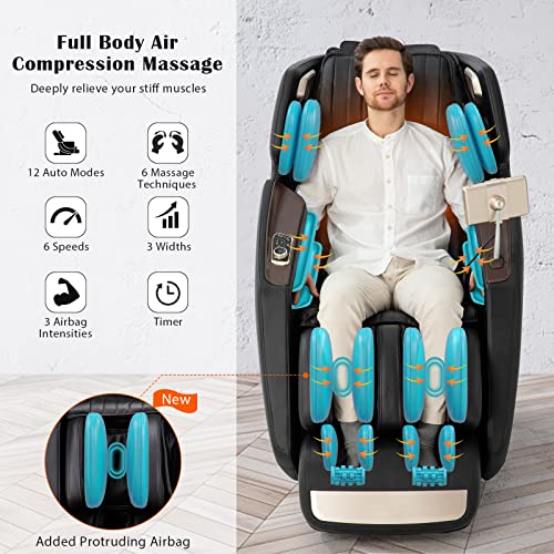 3D Full Body Massage Chair with SL Track N518