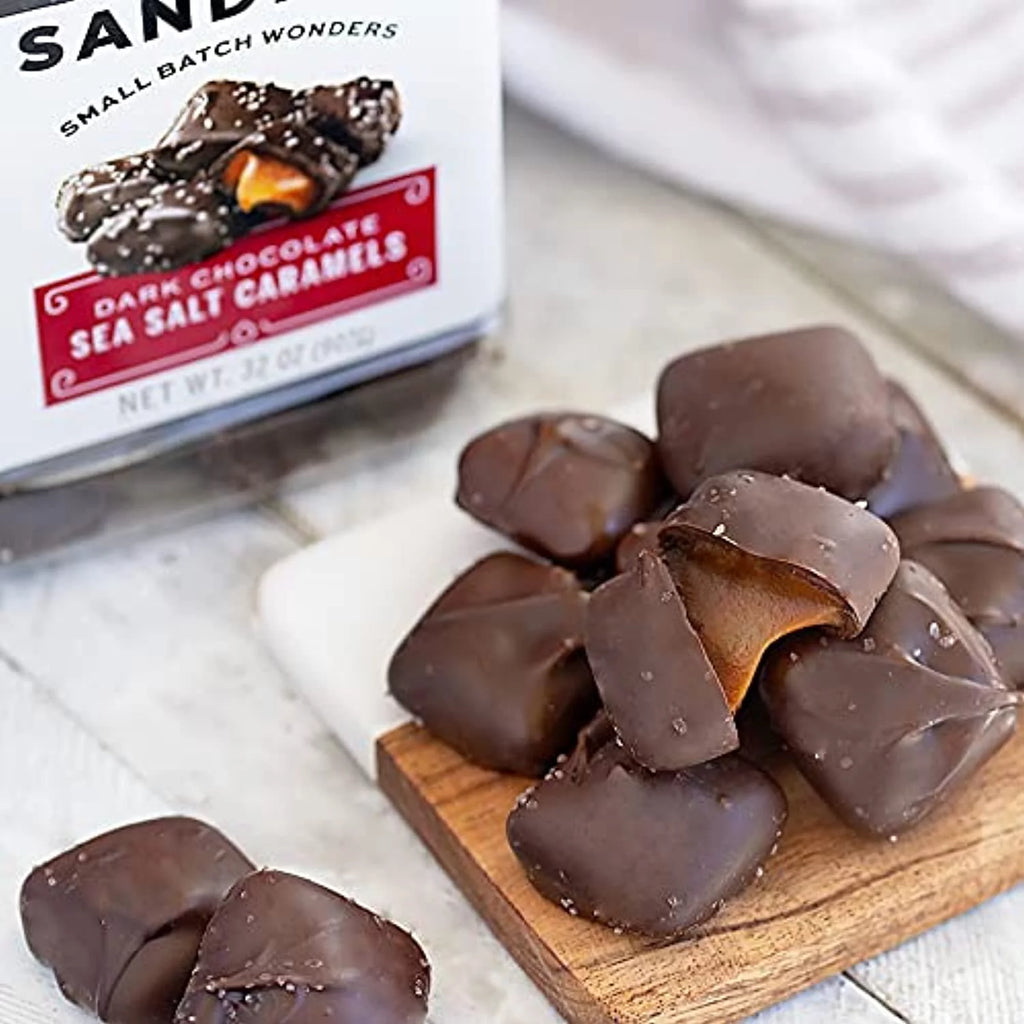 32 Oz Dark Chocolate Sea Salt Caramels U65881