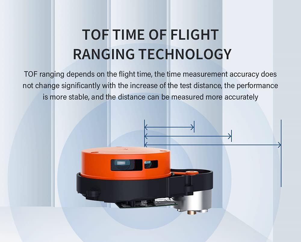 TOF Lidar 5Hz 9Meter Range Robot Vacuum Cleaner Y5152