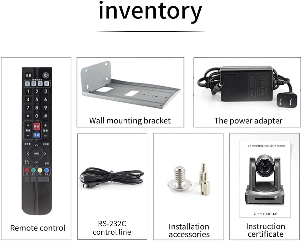 20X NDI HX PoE PTZ Camera W694
