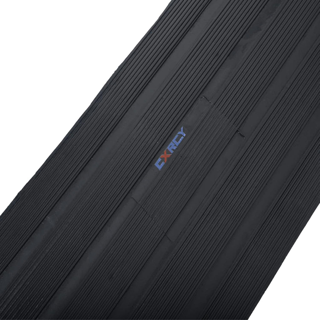 3PCS Rubber Heavy Duty Driveway Curb Ramps Y49020