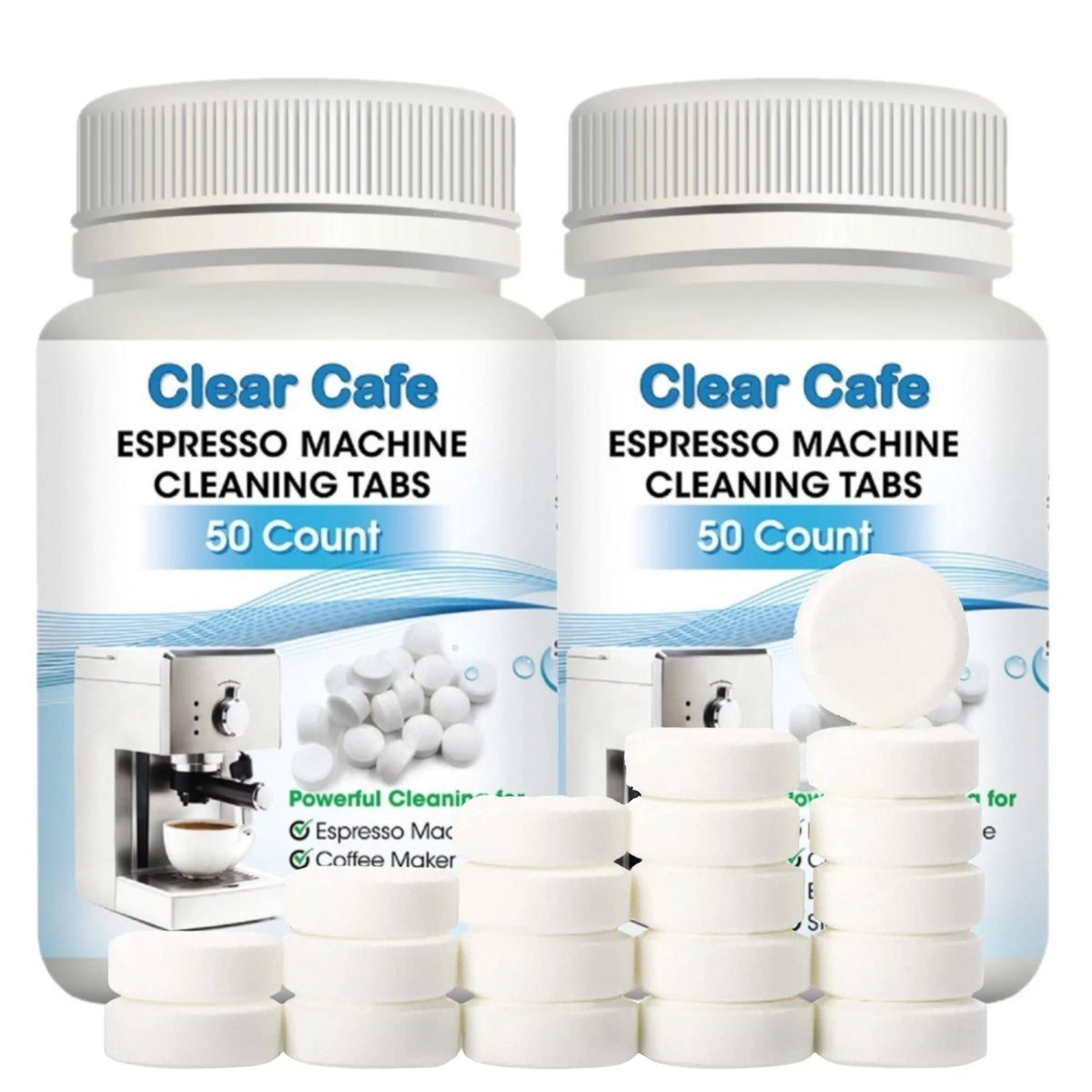 100 Count Espresso Machine Cleaning Tablets H174203
