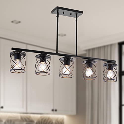 Brushed Nickel 4-Light Linear Pendant Light W181531