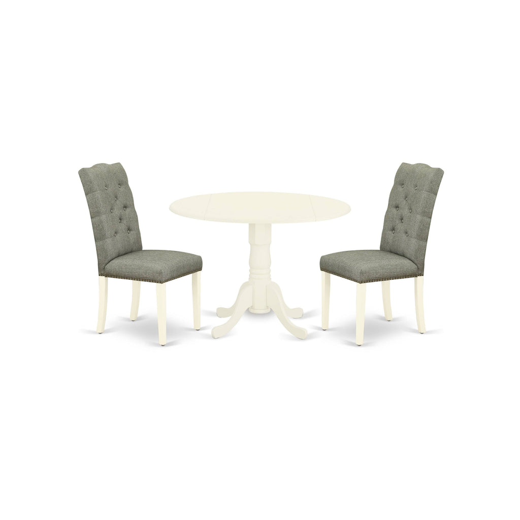 3 Piece Mid Century Dining Table Set V961