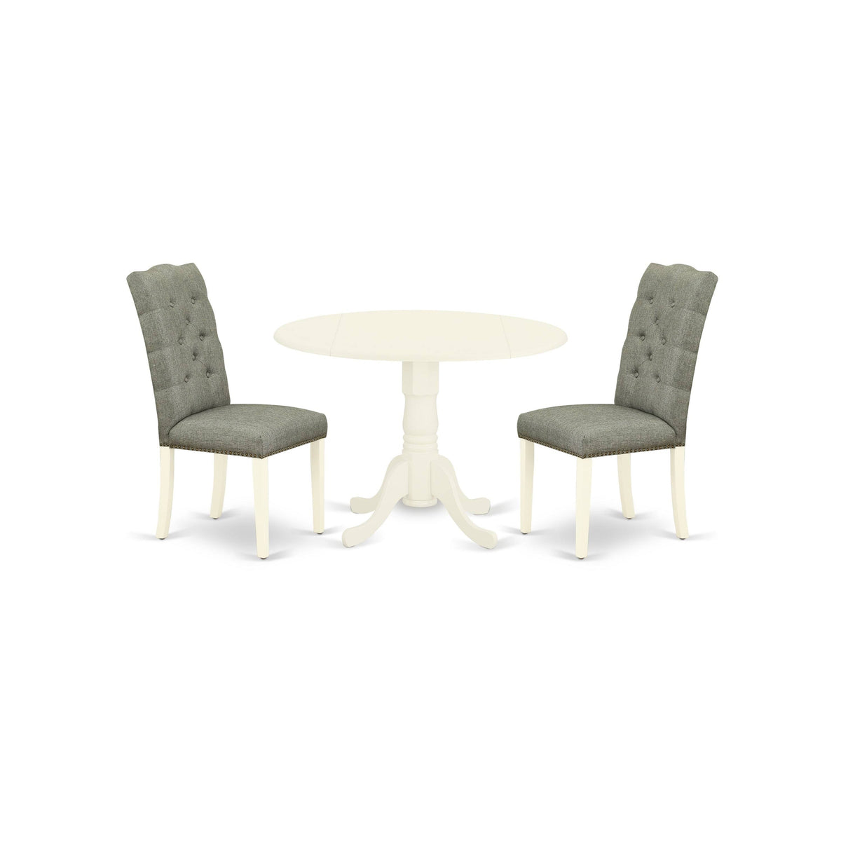 3 Piece Mid Century Dining Table Set V961
