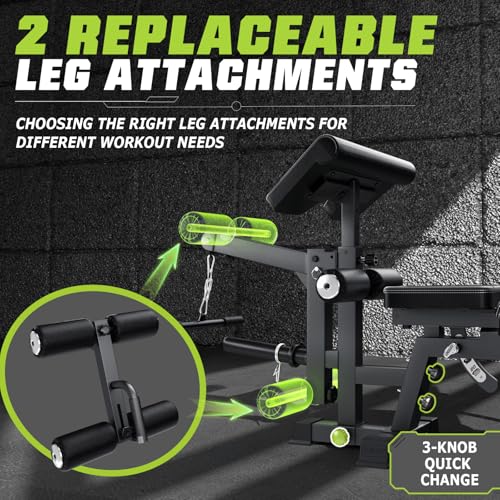 Adjustable Weight Bench with 1200 LBS Capacity H6271