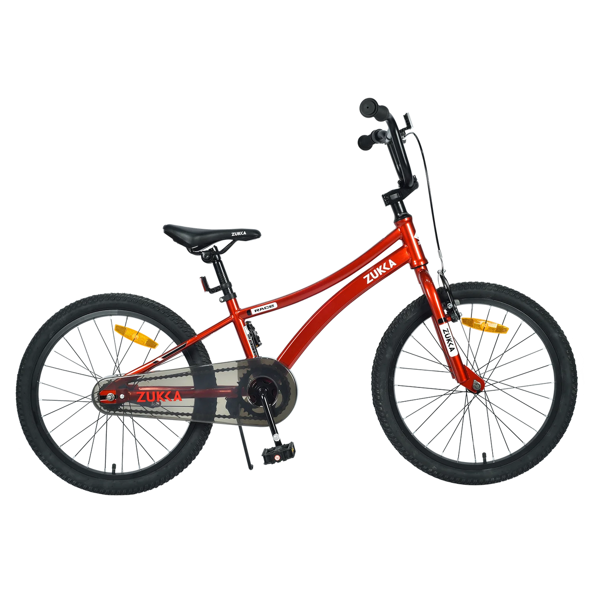 20 Inch Single Speed Boys Bike with Steel Frame Red A388