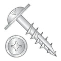 #8 x 1 1/2 Deep Thread Wood Screws Steel Zinc Type 17 Point U3220