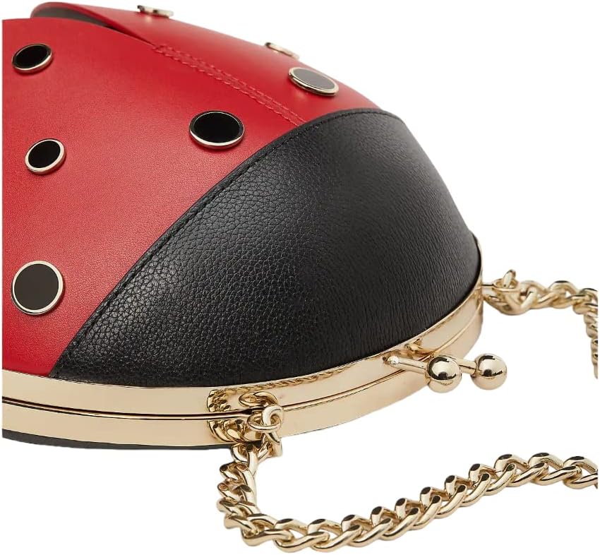 Ladybug Red 3D Crossbody Handbag D384