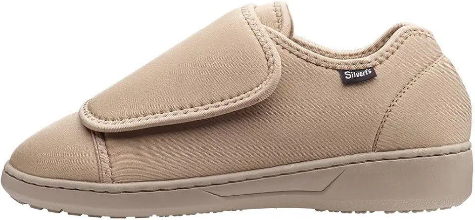 Beige Extra Wide Neoprene Shoes W363