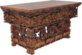 Solid Sheesham Wood Hand Carved Shrine Altar Table M83115