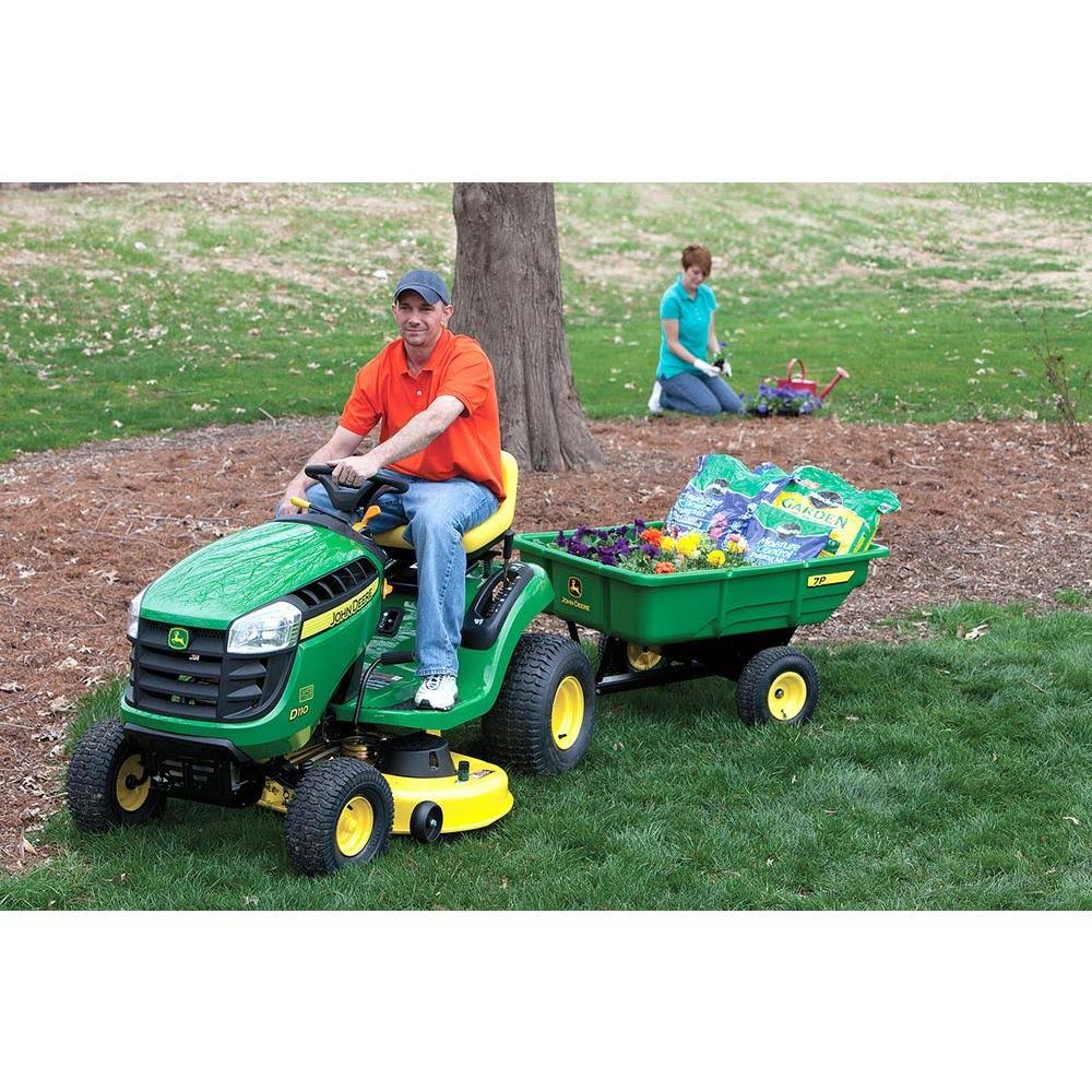 450 lb. 7 Cu. ft. Tow-Behind Poly Utility Cart U45913