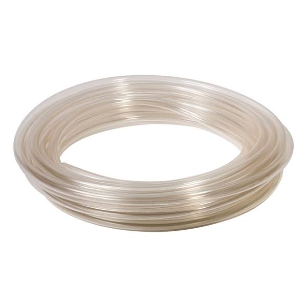 Soft Clear PVC Tubing, Inner Diameter 1/2 inch, Outer Diameter 1-1/8 inch, 25 ft T4518