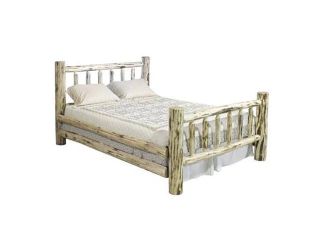 Full Bed with Clear Lacquer Finish U4644