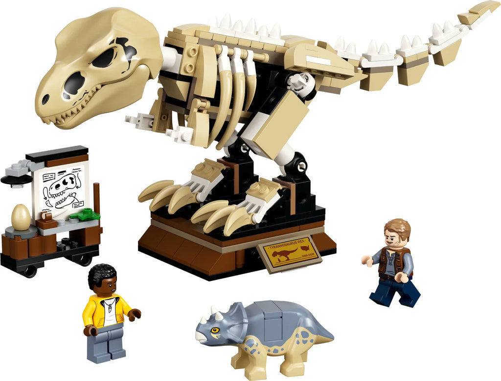 Jurassic World T. rex Dinosaur Fossil Exhibition X940679