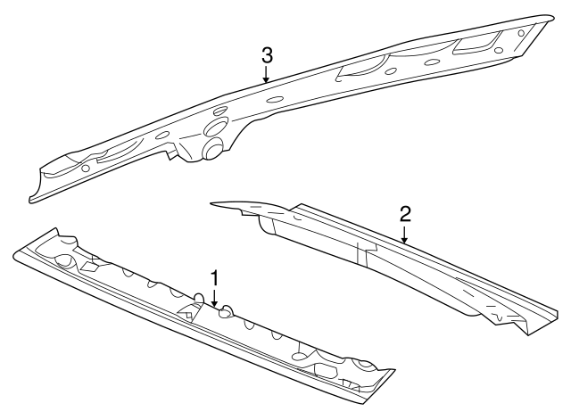 Rail Fr. Roof V8205