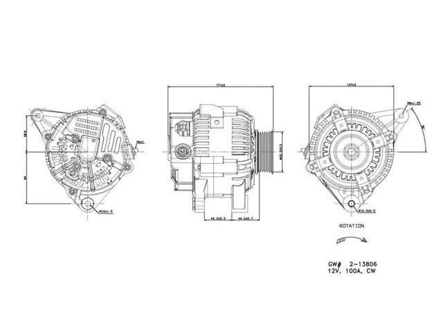 Alternator A623174