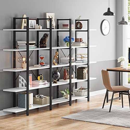 5-Tier Black Bookshelf V514