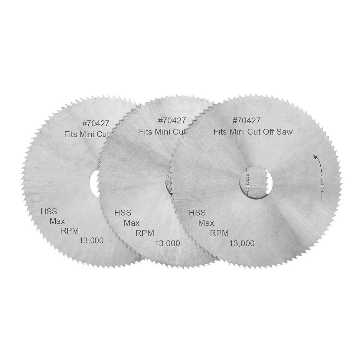 2 in. 100T Mini Circular Saw Blade 3-Pack R91506
