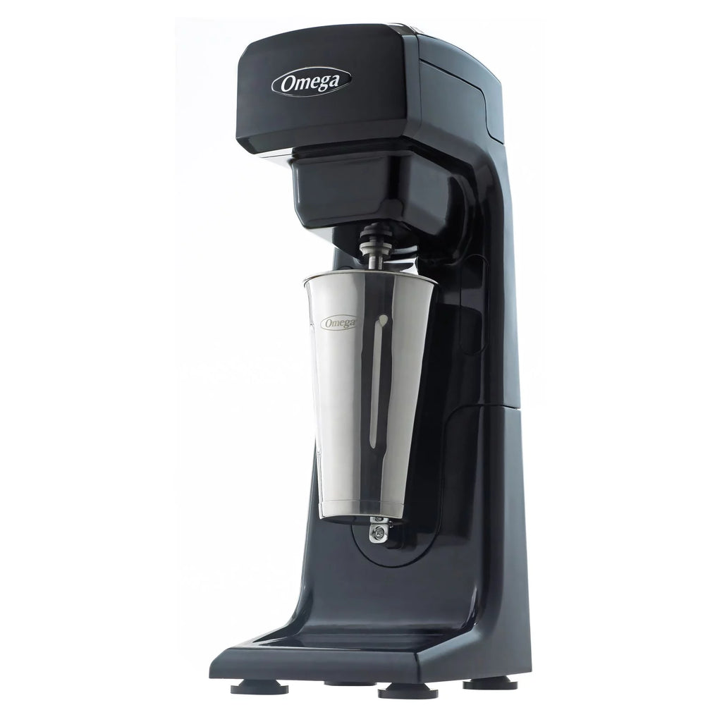 Black Single Spindle Milkshake Maker with 28oz Stainless Steel Cup R8087
