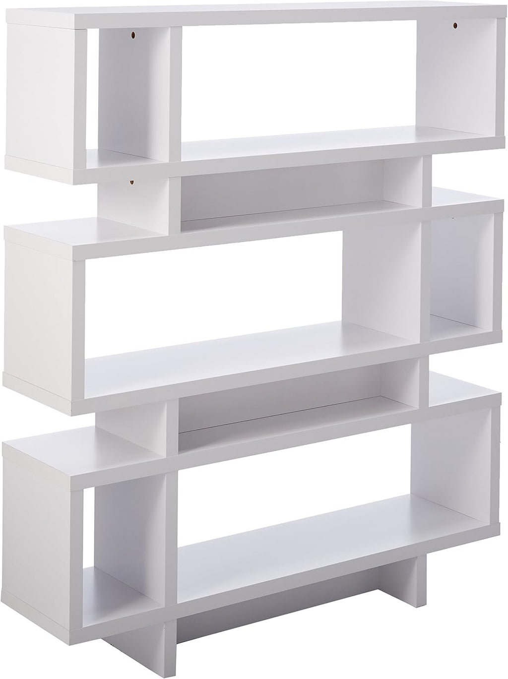 White Modern Style Bookcase, 47.2 54.5 B63841