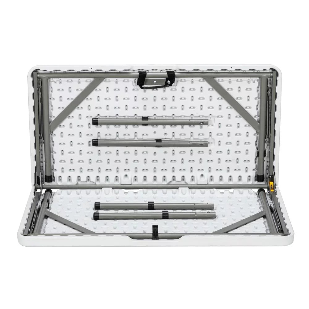 White Folding Table A878